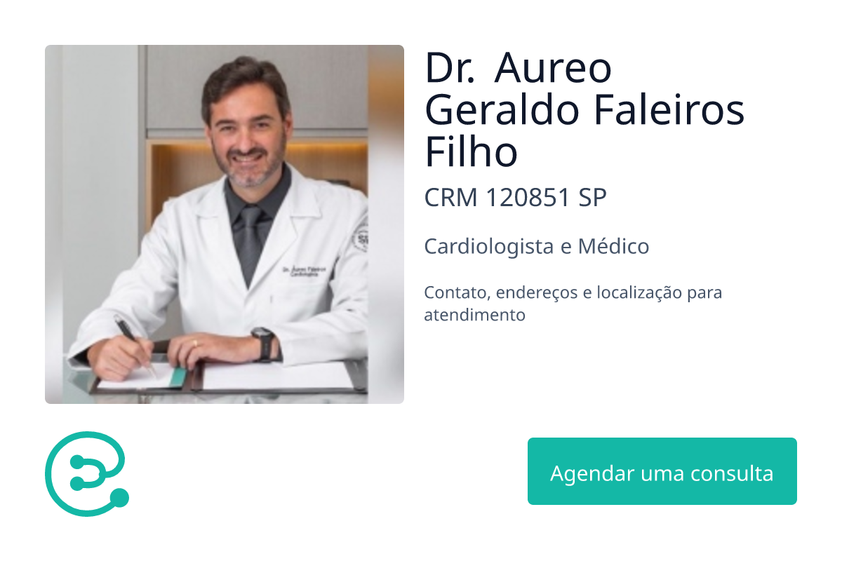Dr. Aureo Geraldo Faleiros Filho, Especialista Cardiologista em Franca