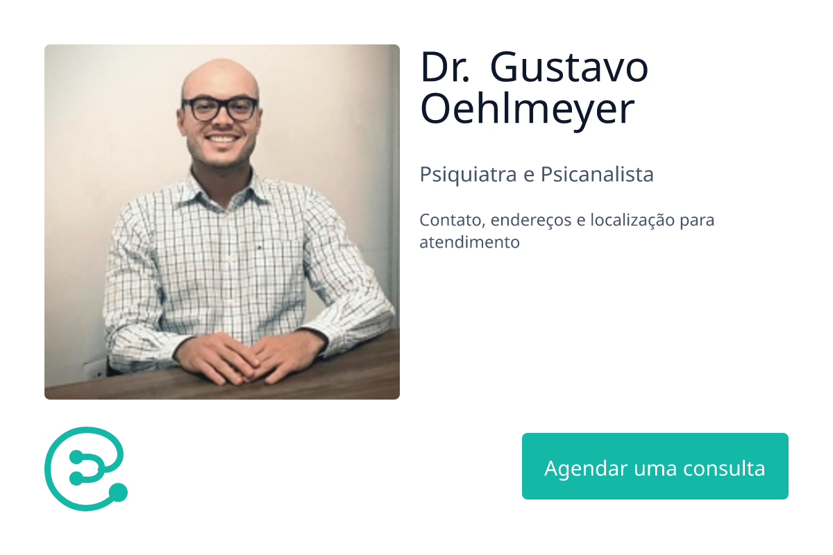 Dr. Gustavo Oehlmeyer, Psiquiatra em Jaguariúna - SP