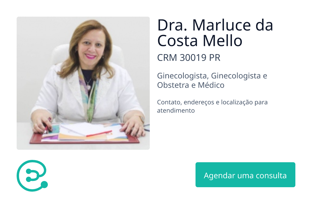Dra. Marluce da Costa Mello, Especialista Ginecologista em São Bento do